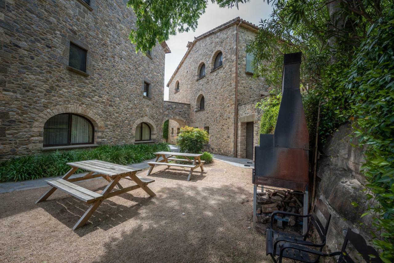Ferienwohnung L'Arcada De Fares Sant Ferriol Exterior foto